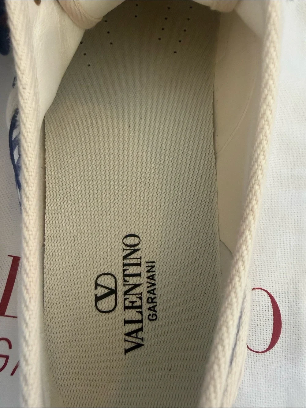 Valentino Garavani Gingham Sneakers — Size 44